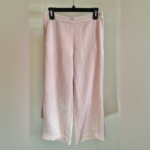 Banana Republic Rowan Wide Leg Light Pink Pants